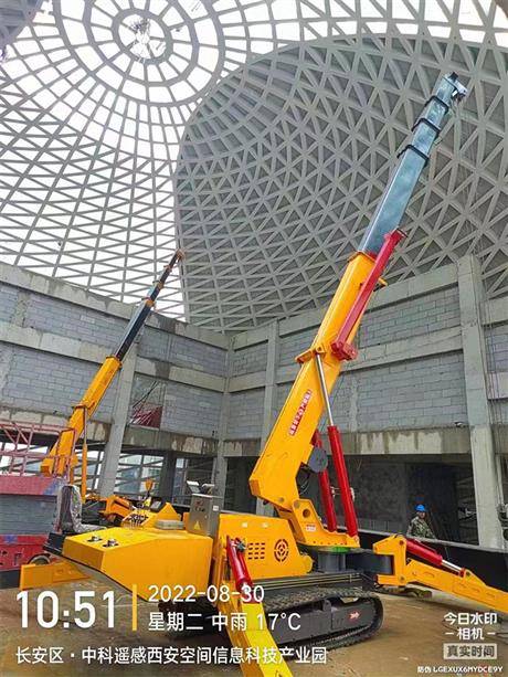 西安中科遥感空间信息科技产业园工地现场